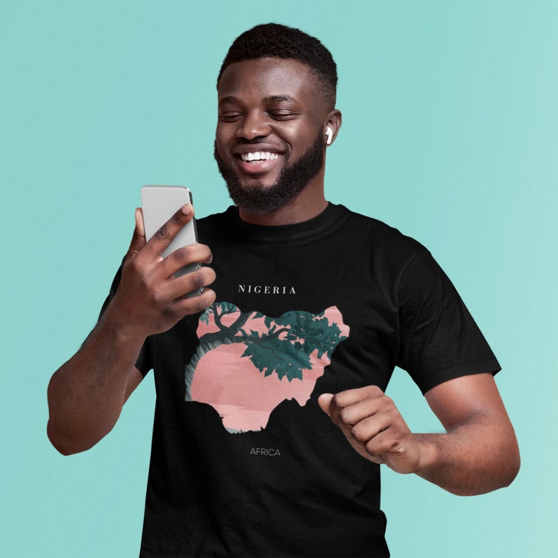 T-Shirt: Map of Nigeria