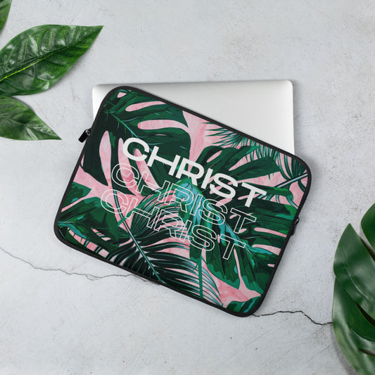 Laptop Case: Palm Leaves