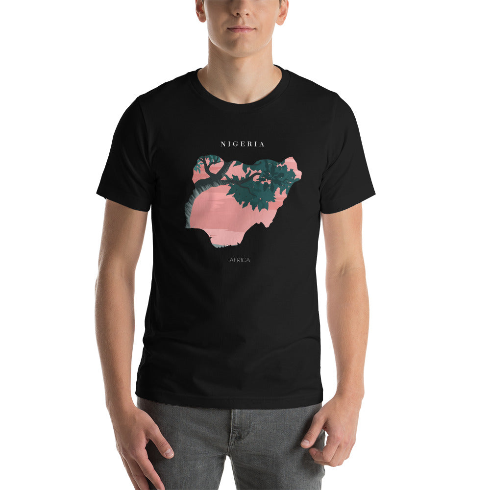 T-Shirt: Map of Nigeria