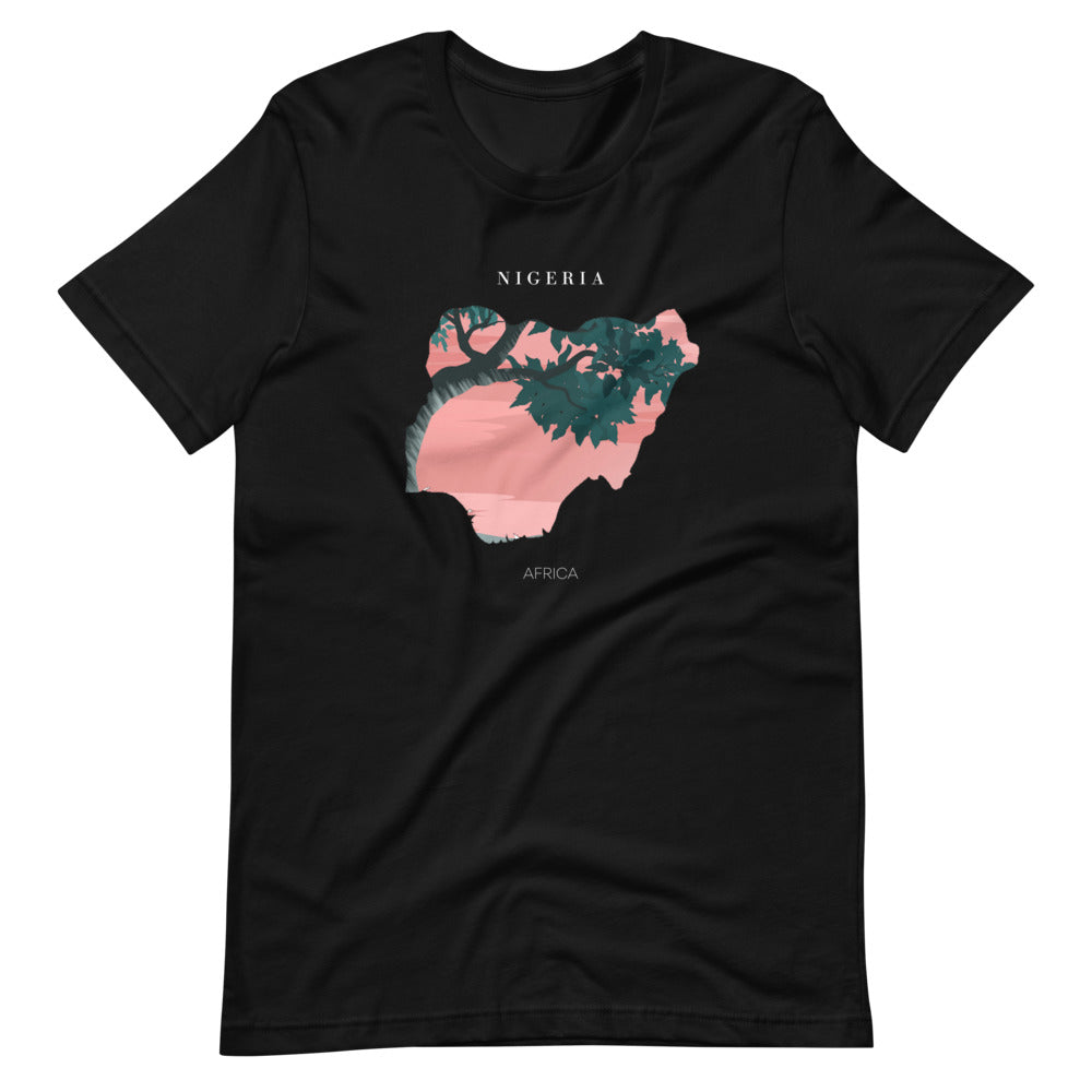 T-Shirt: Map of Nigeria