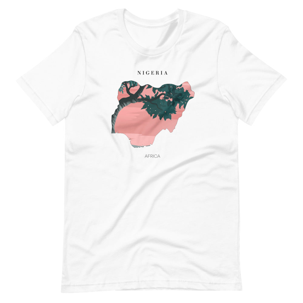 T-Shirt: Map of Nigeria